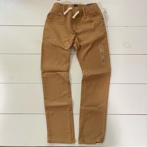 NWT Gap Factory Boys High Stretch Slim Pull On Khakis